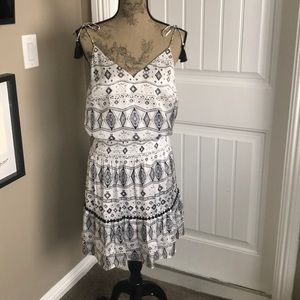 White and Black dress